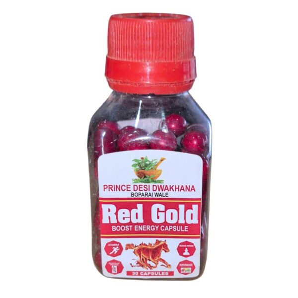 Red Gold Boost Energy Capsule